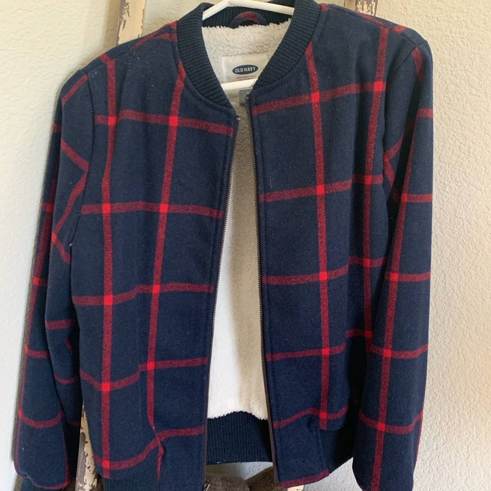 Old Navy Sherpa lined jacket